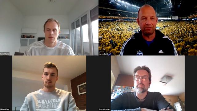 Digitaler TOP4-Fantalk mit Marco Baldi, Niels Giffey, Luke Sikma und Tom Böttcher смотреть онлайн