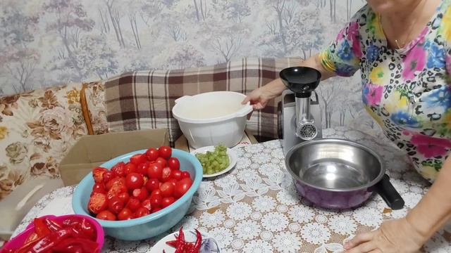 Мамины розы🌹🌹🌹// Аджика КОБРА - свежая вкуснятина 😋. смотреть онлайн