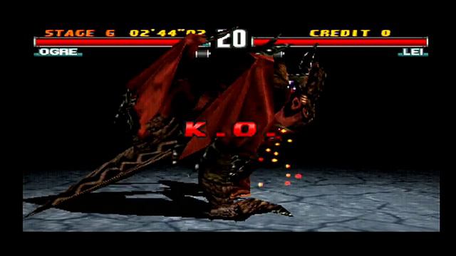 Tekken 3 PS1 True Ogre Arcade Playthrough 21/08/19 смотреть онлайн