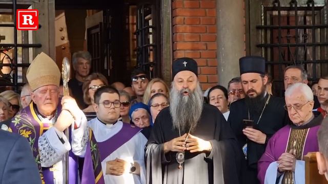 Obraćanje Patrijarha Porfirija Nad Kovčegom Mateja Periša