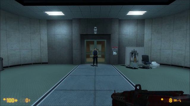 Black Mesa's new and improved shotgun. смотреть онлайн