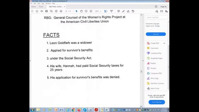 Ruth Bader Ginsburg and Her Legacy While Standing on One Foot - Valley Beit Midrash смотреть онлайн