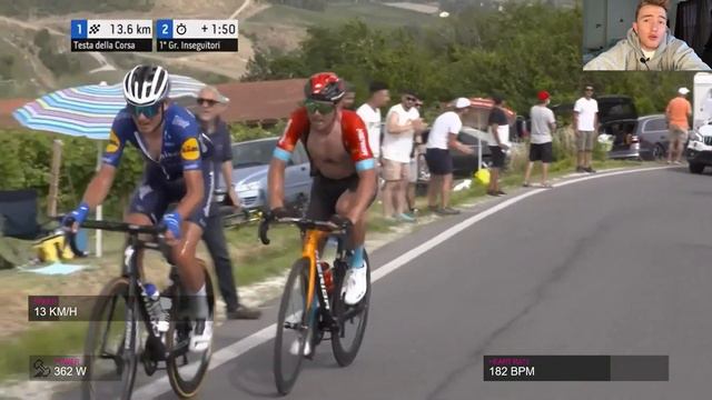 Italian National Champs 2021 - Colbrelli is too STRONG! смотреть онлайн