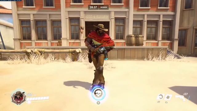 Overwatch: McCree Dancing to Old Town Road смотреть онлайн