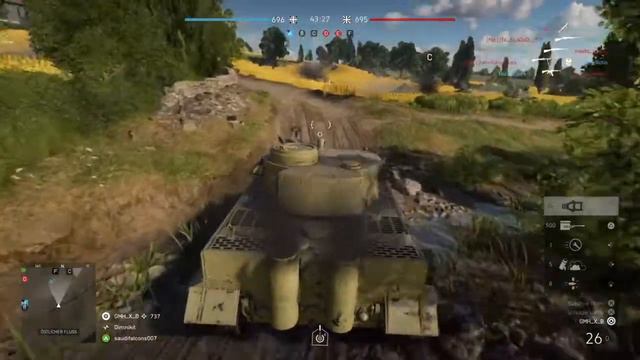 Battlefield 5 Tiger APCR ammo смотреть онлайн