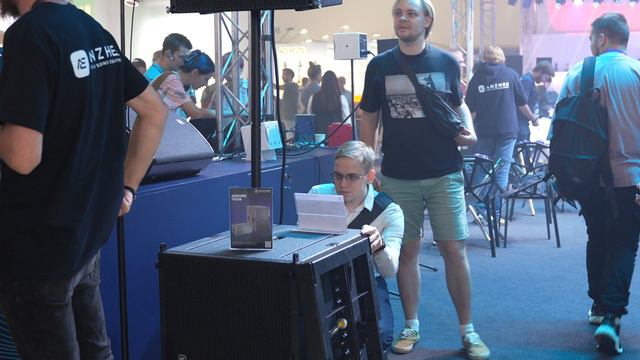 Anzhee на Light+Audio Tec 2024. Как это было смотреть онлайн