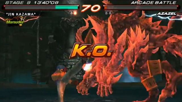 How to defeat AZAZEL with KAZUYA смотреть онлайн