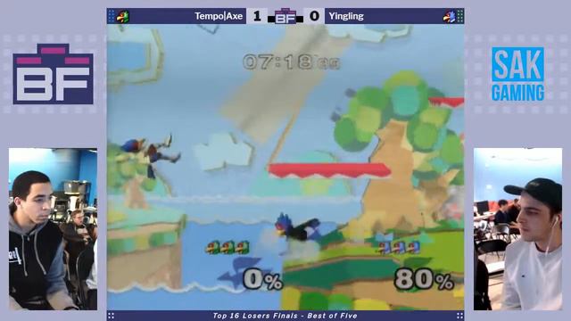 Battlefield 11 Melee Losers Finals - Tempo|Axe (Green Falco) vs Yingling (Falco) смотреть онлайн