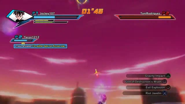 DBZXV (2v2) Team Jockey107 vs Team chetroll15 (ft. Teron1212 and my call-out to saif123-!) смотреть онлайн