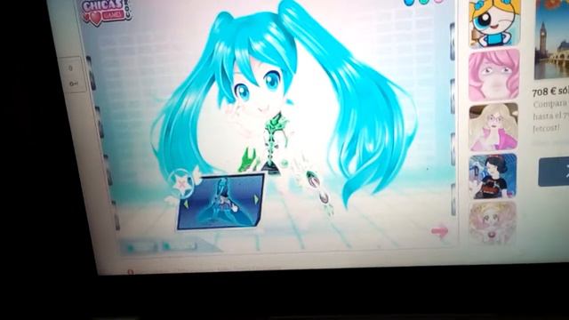Chibi Hatsune Miku dress up смотреть онлайн