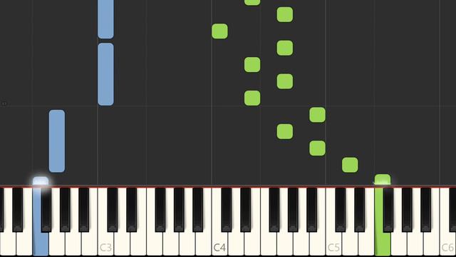 Aria Sopra 'La Bergamasca' - Marco Uccellini [Piano Tutorial] (Synthesia) смотреть онлайн