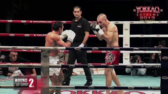 Andrea Cristofanini vs Gabriele Nanosetti @ Yokkao Extreme 2013 Final selections -70kg смотреть онлайн