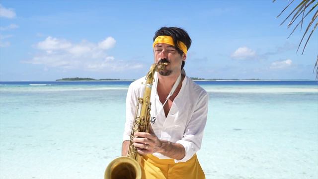 LAMBADA 💃🌴 Daniele Vitale Sax (from MALDIVES Ayada Resort) смотреть онлайн