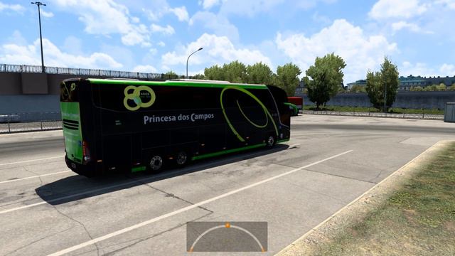 Euro Truck SImulator 2: Marcopolo Paradiso G7 1600 LD Volvo V.1.41.X смотреть онлайн