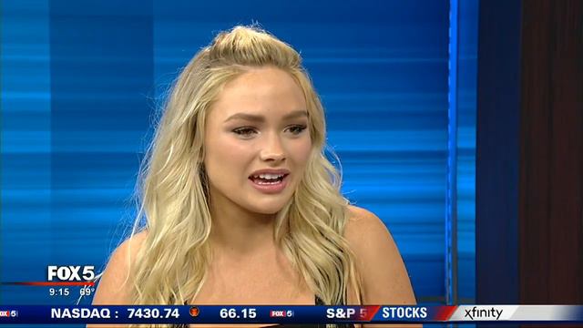 Natalie Alyn Lind Visits Good Day