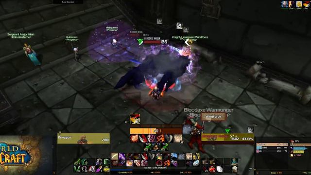 WoW CLassic LBRS run смотреть онлайн