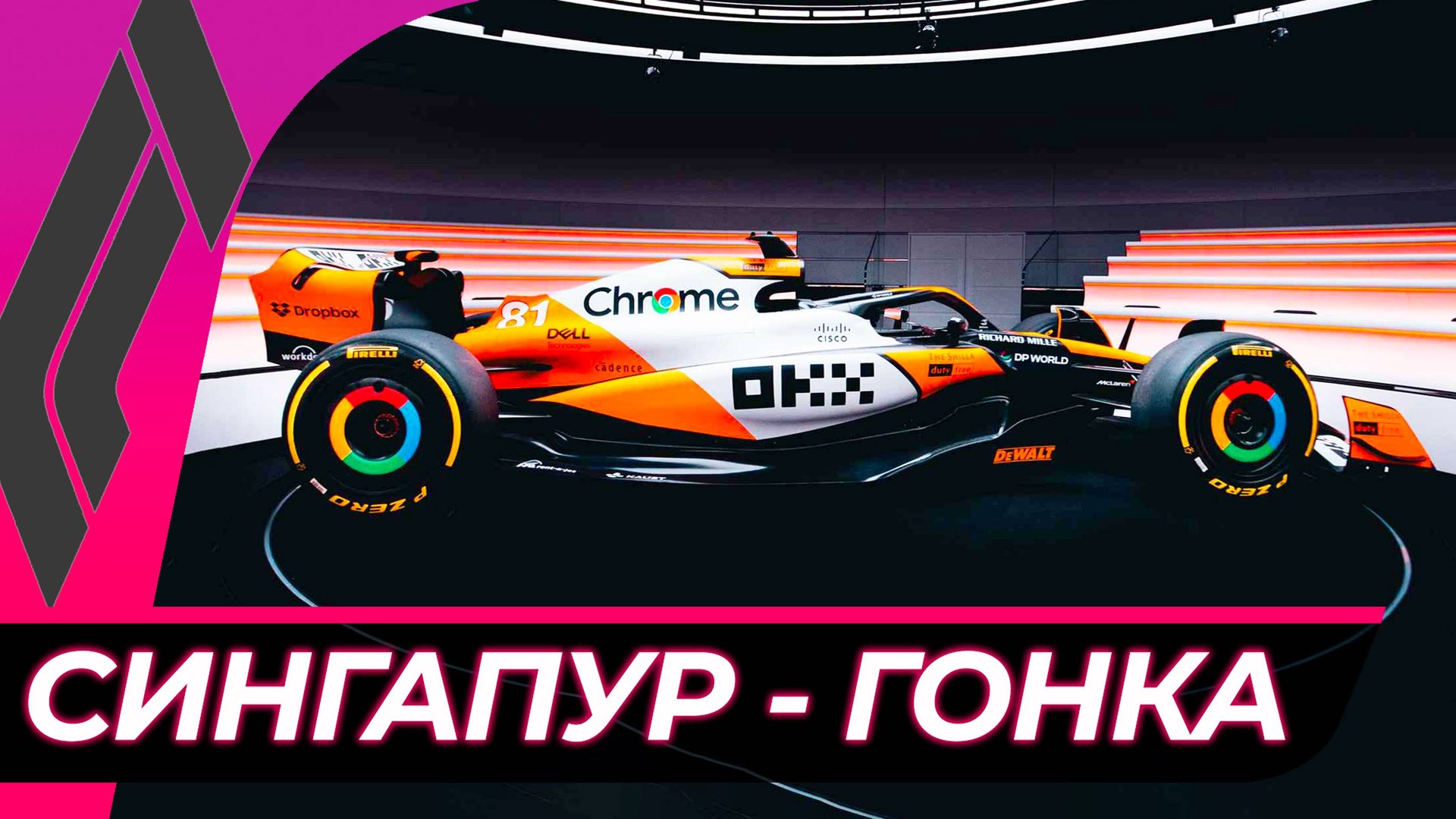 Формула 1 - Гран-При Сингапура 2024 - Гонка | Марина-Бэй смотреть онлайн