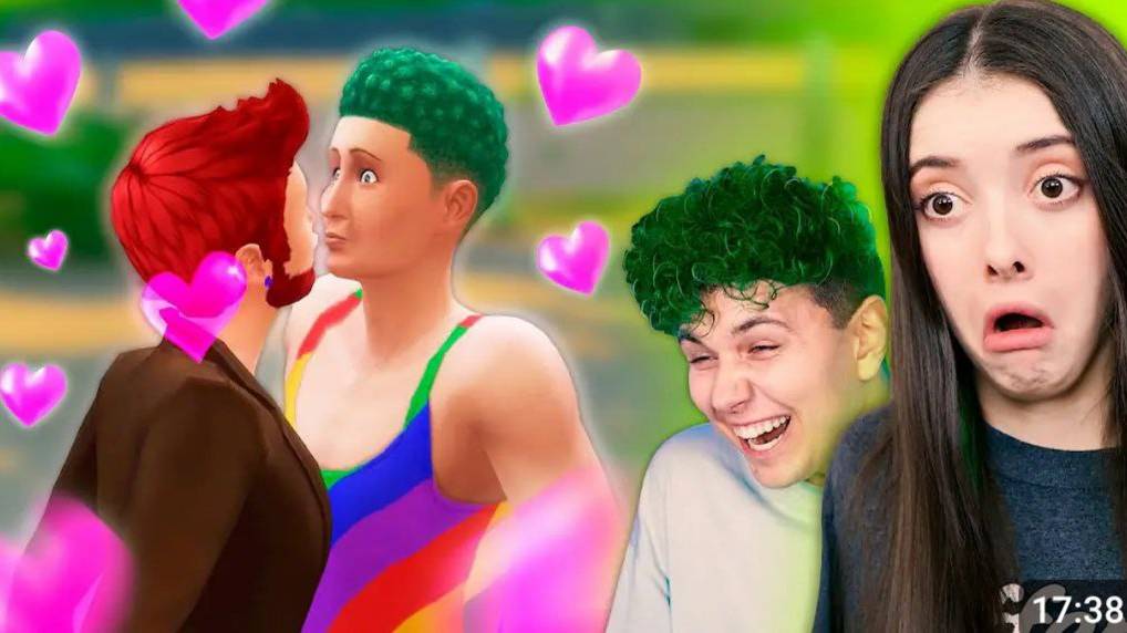 У МЕНЯ появился ПАРЕНЬ 😂 SIMS 4 смотреть онлайн