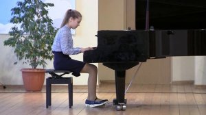 Белкина Мария -  г Обнинск - Г Равина Соч  50 Гармонический этюд №22