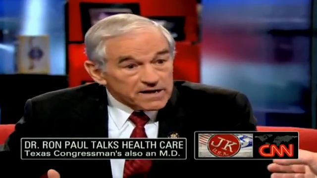 Ron Paul-Great Interview With CNN John King-Health Care-Liberty смотреть онлайн
