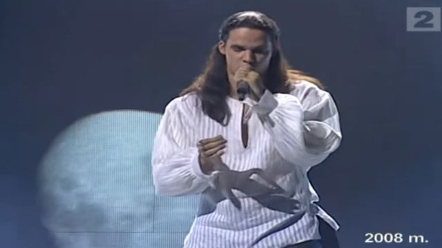 Jeronimas Milius – "Nomads in the Night" (Eurovizijos Atranka 2008) смотреть онлайн