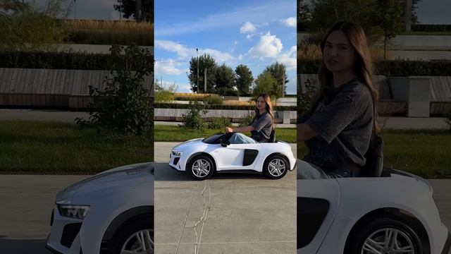 Новинка! Самый большой детский электромобиль AUDI R8 🏁 смотреть онлайн