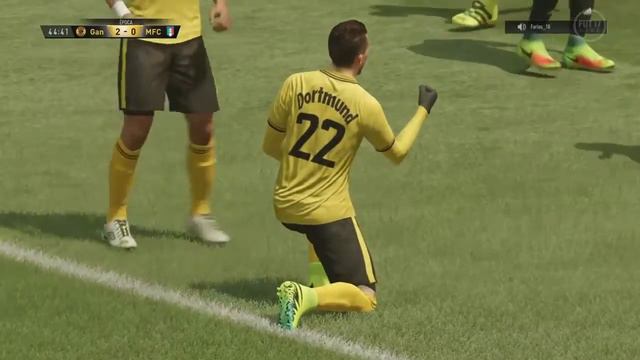 FIFA 2017 - Alex Teles Free Kick смотреть онлайн