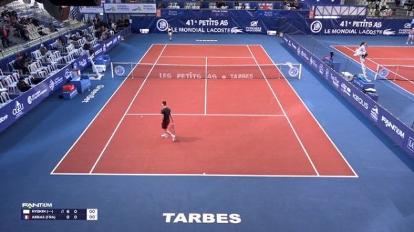 Les Petits As 2023 | Boys Singles 1R | Savva Rybkin vs Amaury Abbas