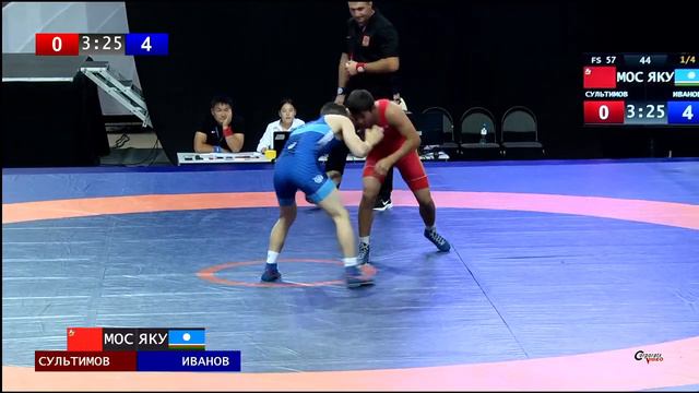 ХХХ Международный турнир по вольной борьбе на призы Бориса Будаева. ДЕНЬ ПЕРВЫЙ. КОВЕР "А" смотреть онлайн