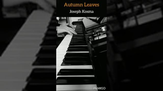 Autumn Leaves🔸Foglie d'autunno🔹 Joseph Kosma🔸piano solo🔸 смотреть онлайн