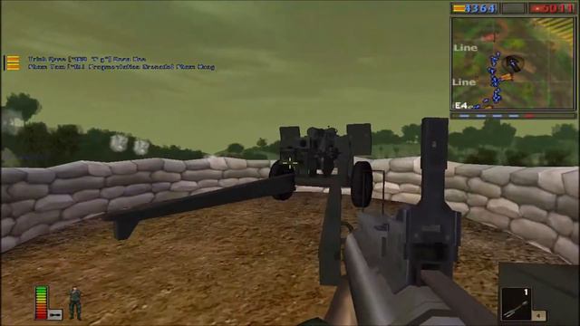 Battlefield 1942 Vietnam Eve of Destruction mod with 255 bots - Battle of Hill 723 смотреть онлайн