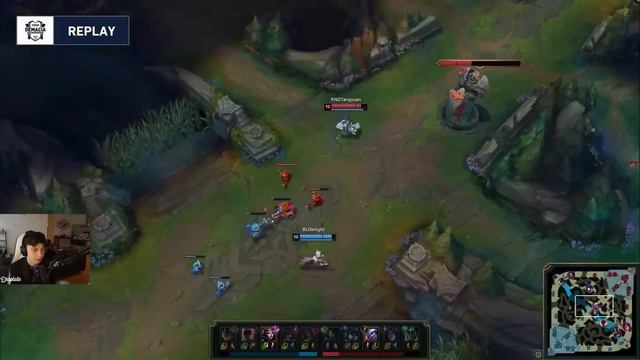 CASTING BLG KNIGHT DEBUT - DEMACIA CUP BLG VS RNG - CAEDREL смотреть онлайн
