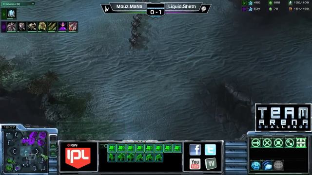 mouz vs Liquid - Game 2 - TAC3 WR2 - StarCraft 2 смотреть онлайн