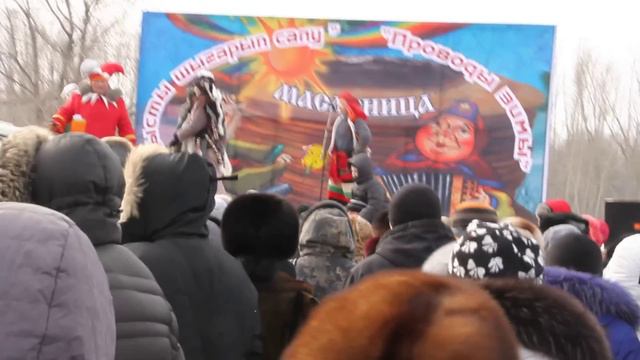 Проводы зимы 2012 в Уральске смотреть онлайн