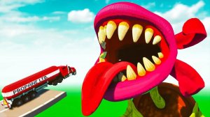 Автомобили против плотоядных растений Teardown