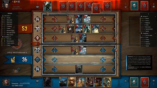Gwent Первая Партия Третьего Турнира смотреть онлайн