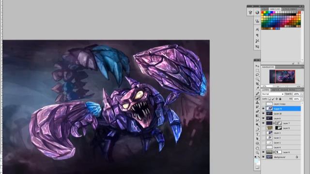 Skarner: Art Spotlight | League of Legends смотреть онлайн