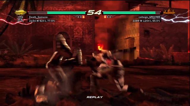 Tekken 6 fight: (Dragunov) Death_Samurai VS (Nina) callsign_SPECTER смотреть онлайн