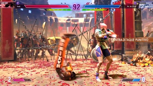 Dee Jay Classic Skin vs Manon - Street Fighter 6 gameplay смотреть онлайн
