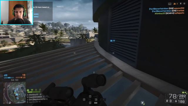 Battlefield 4 - MTAR 21 Awesome Killstreak for a NOOB! (Facecam&Commentary) смотреть онлайн