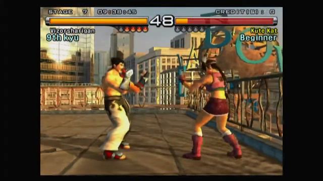 Tekken 5 Jin Arcade смотреть онлайн