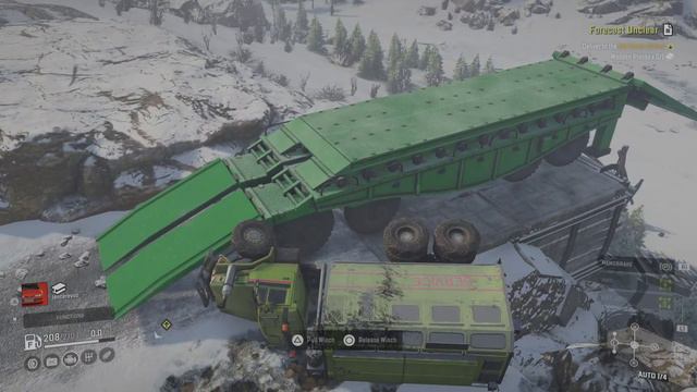 SnowRunner Bridge fail смотреть онлайн