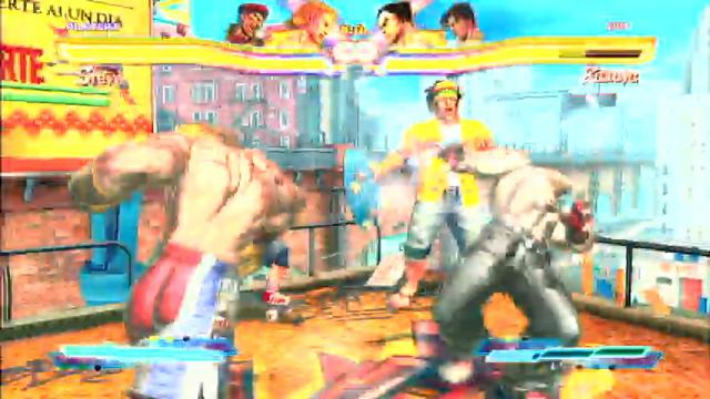 Street fighter x tekken steve easy BnB combo смотреть онлайн