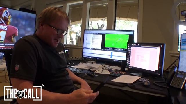 John Simpson Left Speechless by Coach Gruden | The Call | Las Vegas Raiders смотреть онлайн