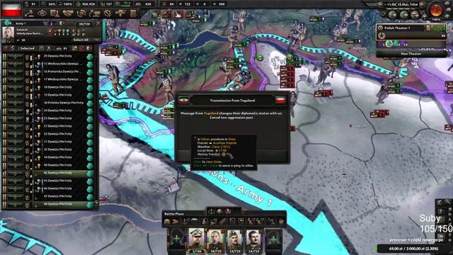 Zdradzona polska, Czy Dmowski uratuje upadającą Polskę z dna? - Hearts of Iron 4 смотреть онлайн