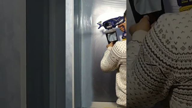 Покраска откоса за 3 секунды смотреть онлайн