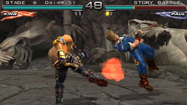 Прохождение Tekken 5 за Кинга