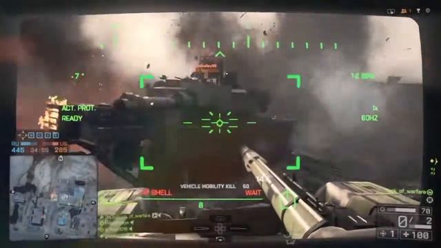 Battlefield 4 | Back again | T-90 vs M1A2 Abrams | смотреть онлайн
