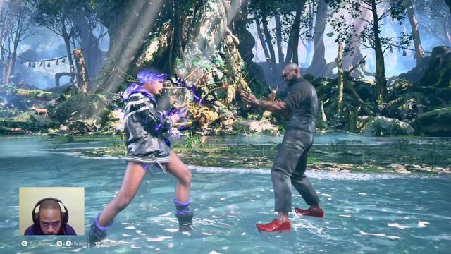 TEKKEN 8 12 electric wind God fists in a row. (practice) смотреть онлайн
