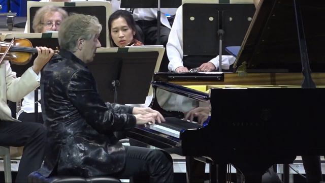 Tanglewood 2021 Anna Rakitina Conducts Langer, Ravel, And Elgar Featuring Jean-Yves Thibaudet, Pian